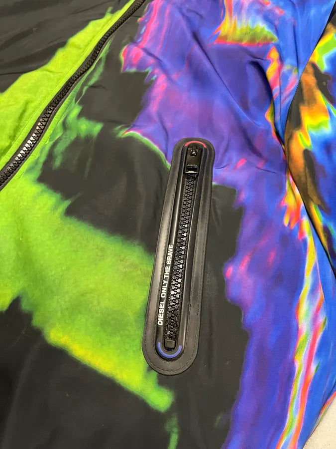 Diesel Abstract Printed W-ON-AOP Bomber Jacket OmdESKn 8