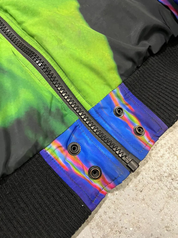 Diesel Abstract Printed W-ON-AOP Bomber Jacket OmdESKn 9