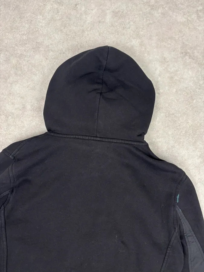Diesel Asymmetrical Black Zip-up Hoodie hbQDZqx 5