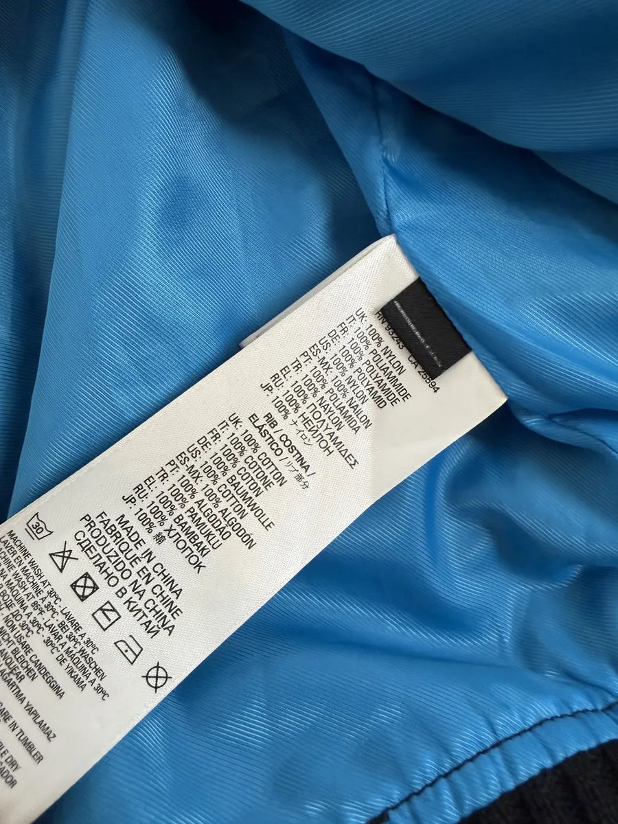 Diesel Backzip Black Distressed Bomber Jacket mfqTPXk 10