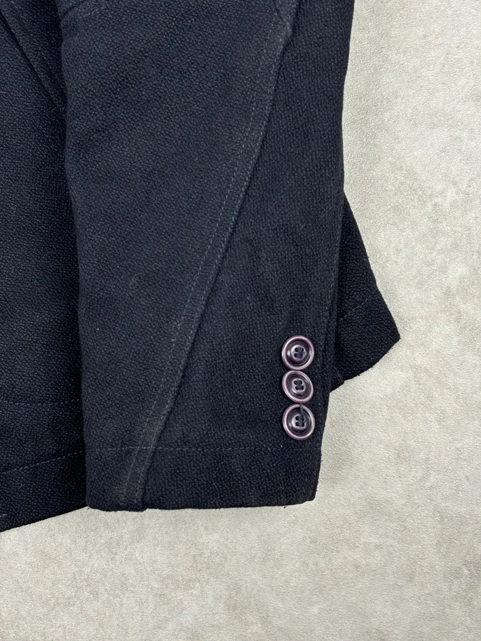1990s Diesel Navy Wool Coat jybIDjT 7