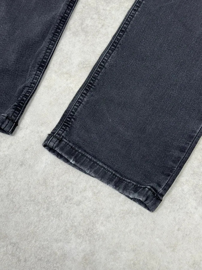 Diesel Black Gold Grey Distressed Denim Jeans tEmMwZQ 4