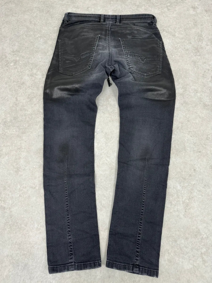 Diesel Black Gold Grey Distressed Denim Jeans tEmMwZQ 6