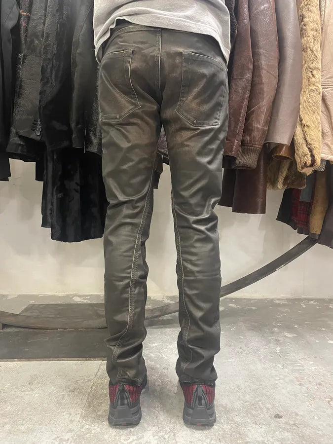 Diesel Black Gold Selvedge Slim Coated Denim (S) TMpLyOU 2