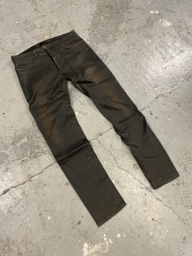 Diesel Black Gold Selvedge Slim Coated Denim (S) TMpLyOU 3