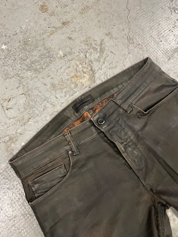 Diesel Black Gold Selvedge Slim Coated Denim (S) TMpLyOU 4