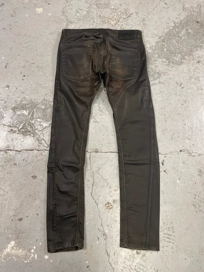 Diesel Black Gold Selvedge Slim Coated Denim (S) TMpLyOU 5
