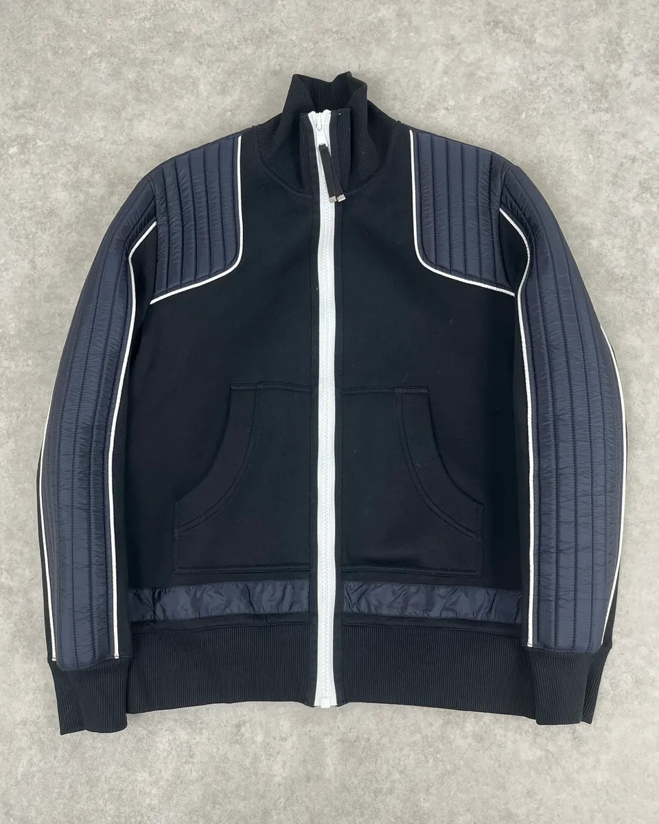 Diesel Black Hybrid Tactical Bomber Jacket lBUWFUl 0