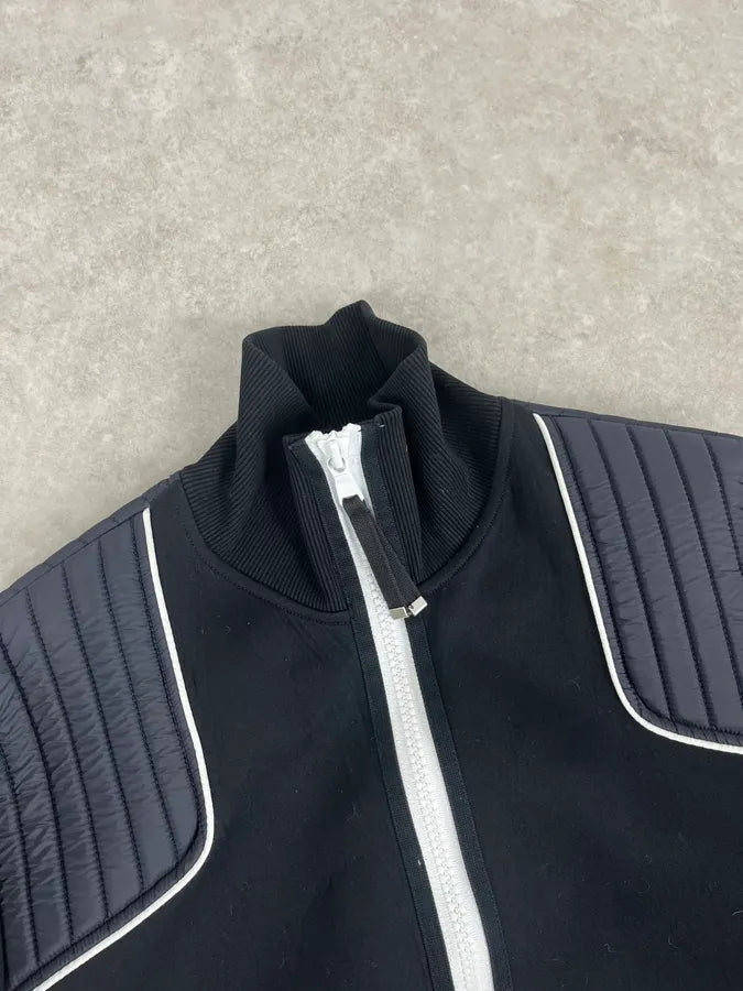 Diesel Black Hybrid Tactical Bomber Jacket lBUWFUl 4