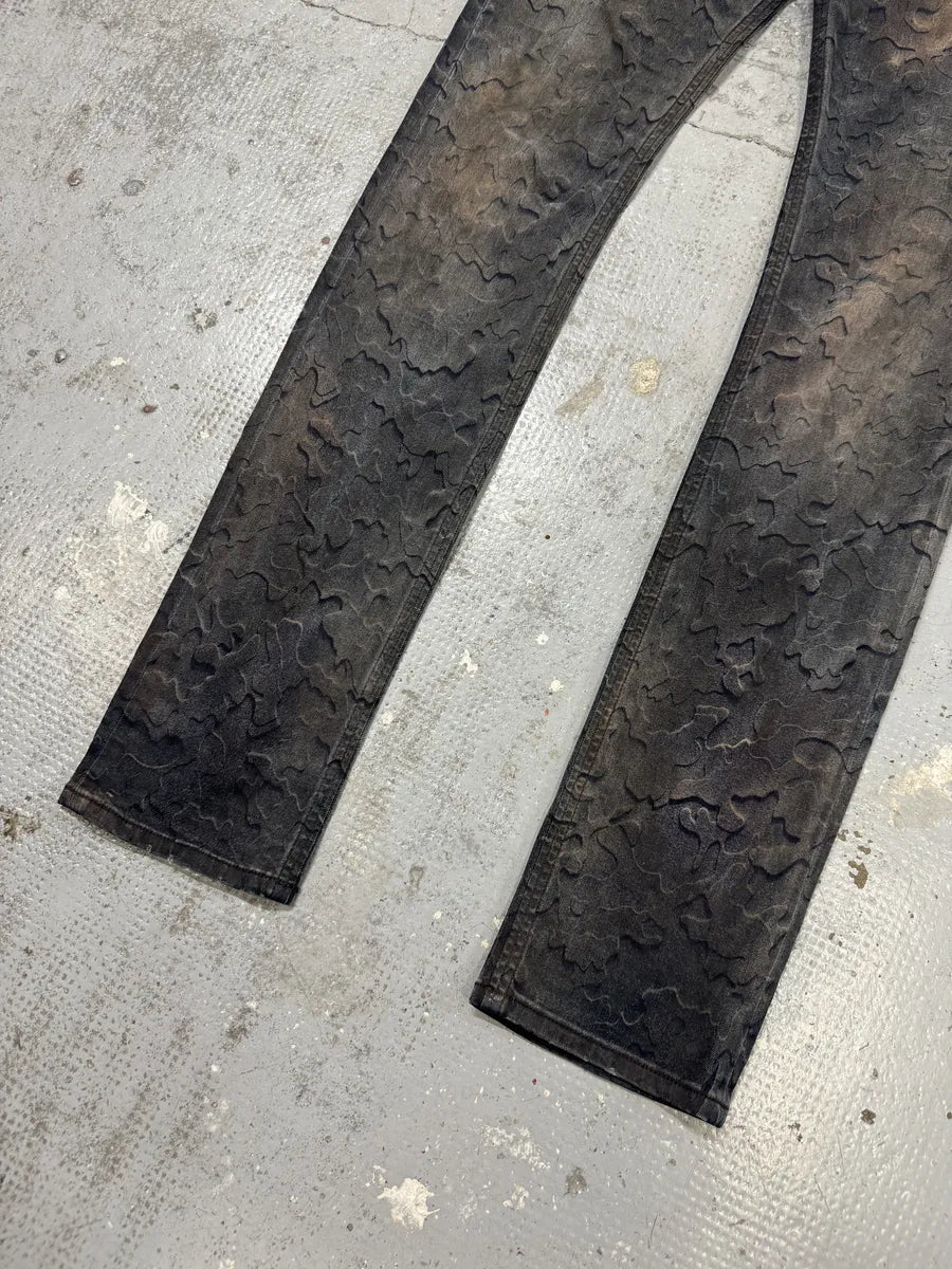 Diesel Black Label Blue Special Bleached Effect Slim Jeans LajOSdg 8