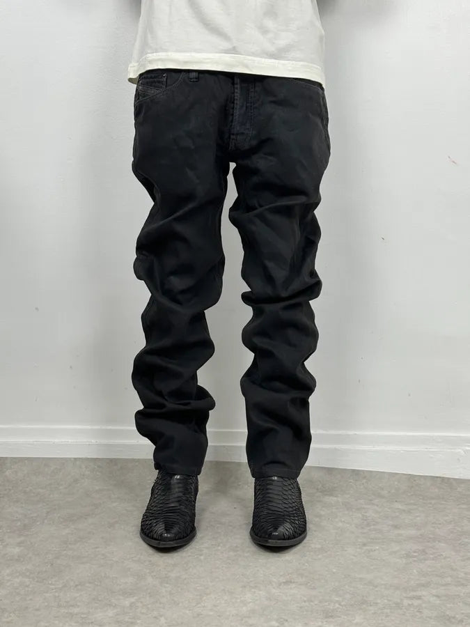 Diesel Black Obscure Slim Denim Jeans RCJWmfq 1