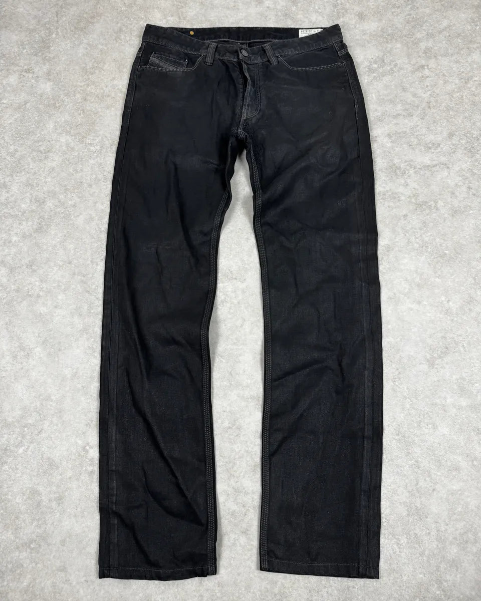 Diesel Black Obscure Slim Denim Jeans RCJWmfq 0