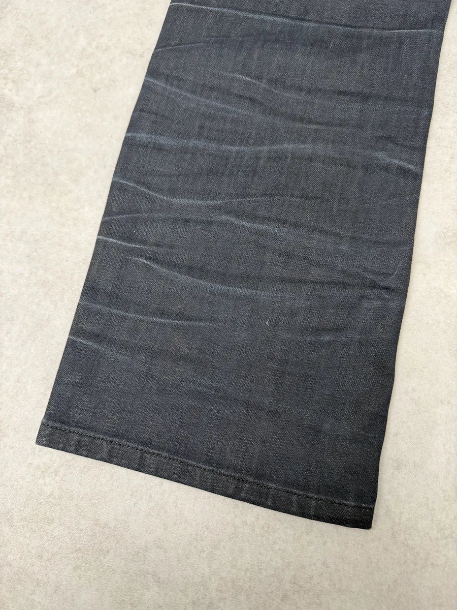 Diesel Black Stretch Biker Denim Jeans YZkOuYq 6