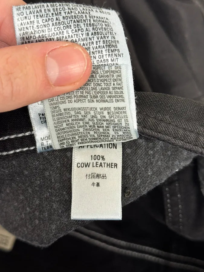 Diesel Black Waxed Coated Straight Jeans iQofMjZ 11