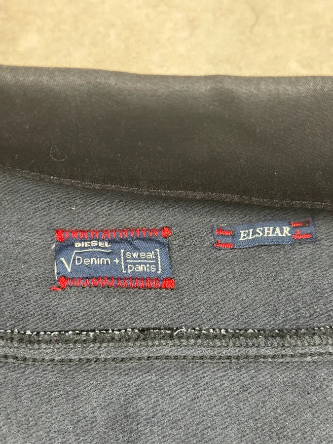 Diesel Black Waxed Obscure Denim Jacket QCduYMu 8