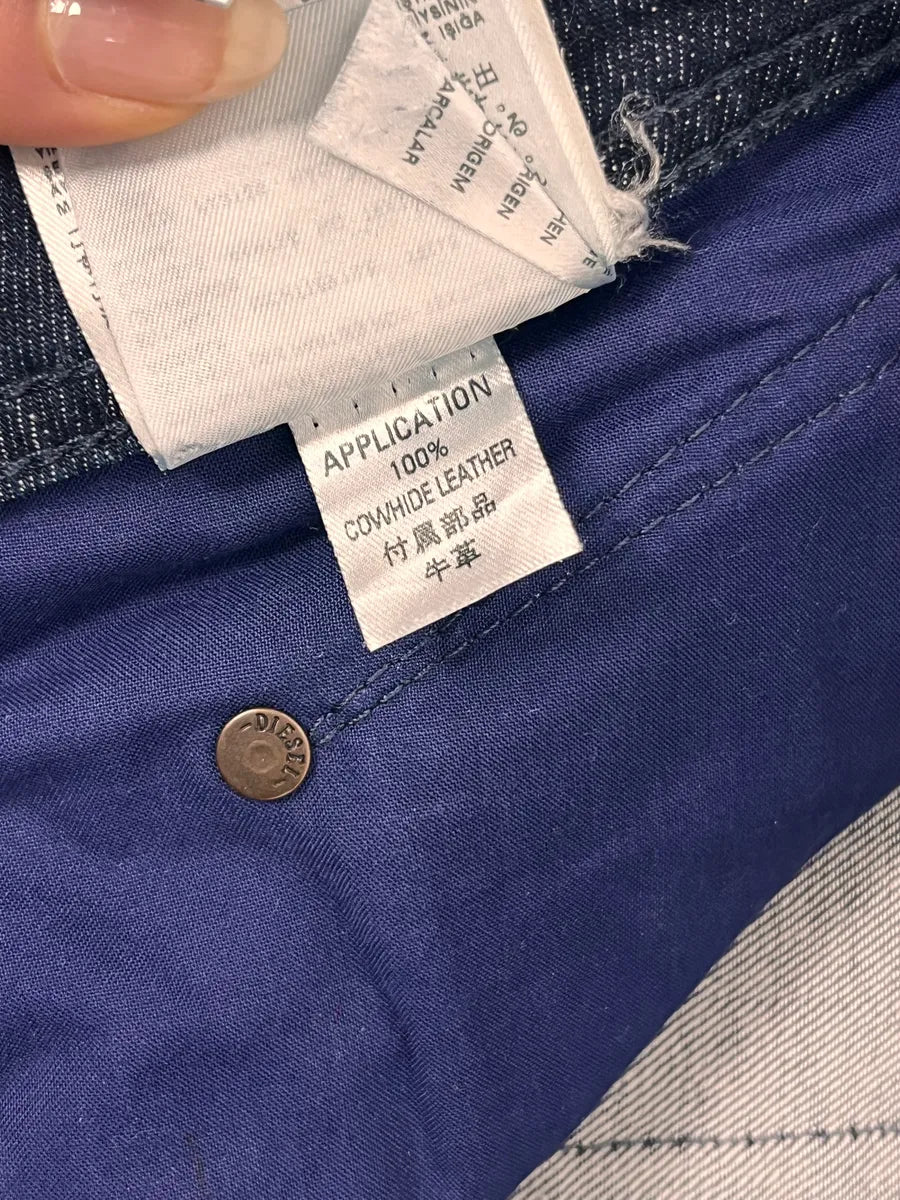 Diesel Black Waxed Slim Denim Jeans iOnFgCy 10