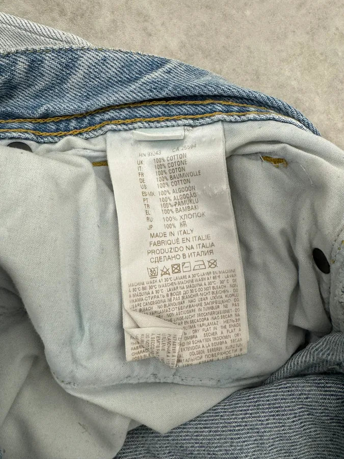 Diesel Blue Distressed Denim Jeans Ghelcvj 11