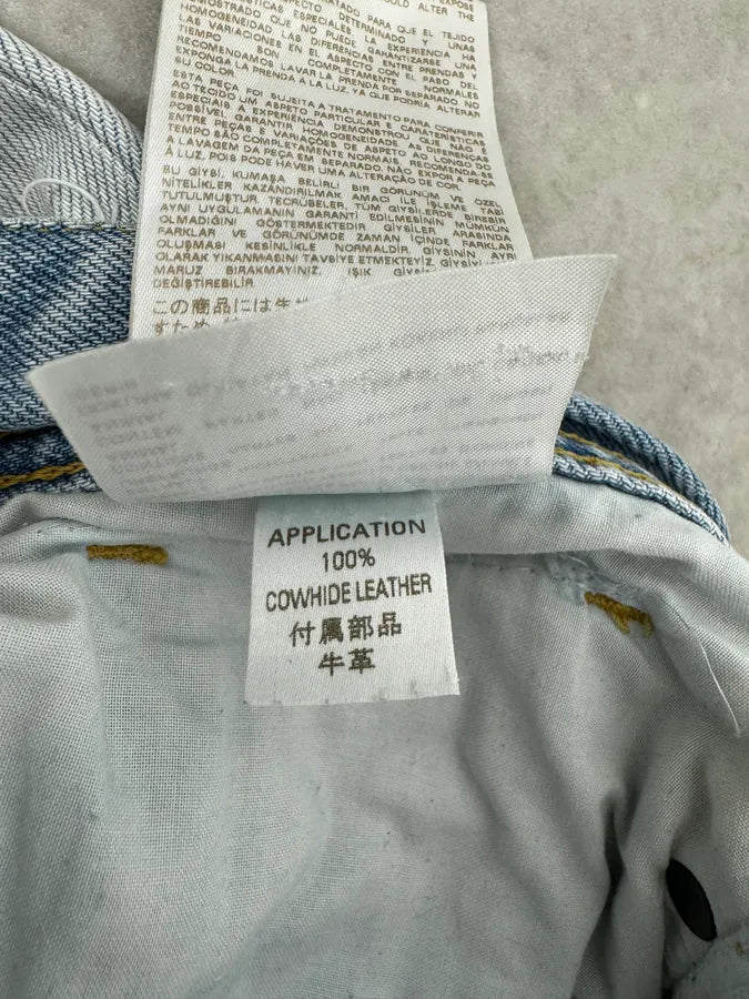 Diesel Blue Distressed Denim Jeans Ghelcvj 13