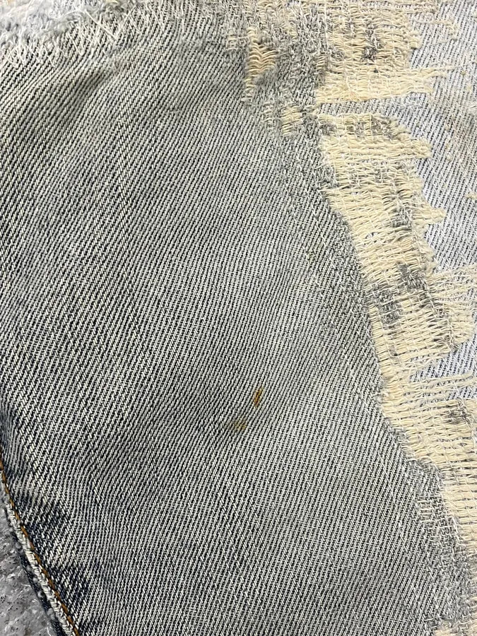 Diesel Blue Distressed Faded Slim Denim Jeans SdjXVrh 11