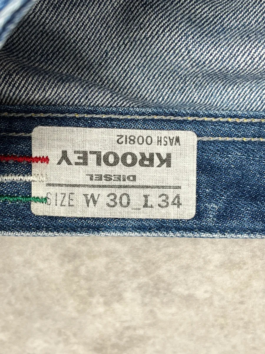 Diesel Blue Faded Denim Jeans KRLYjfl 11