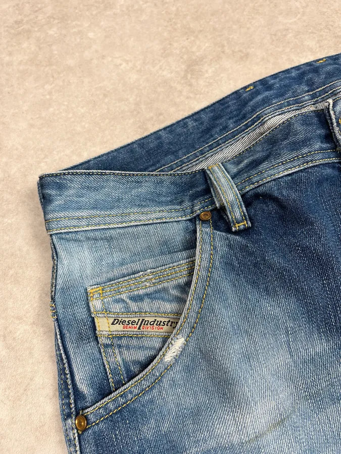 Diesel Blue Faded Denim Jeans KRLYjfl 8