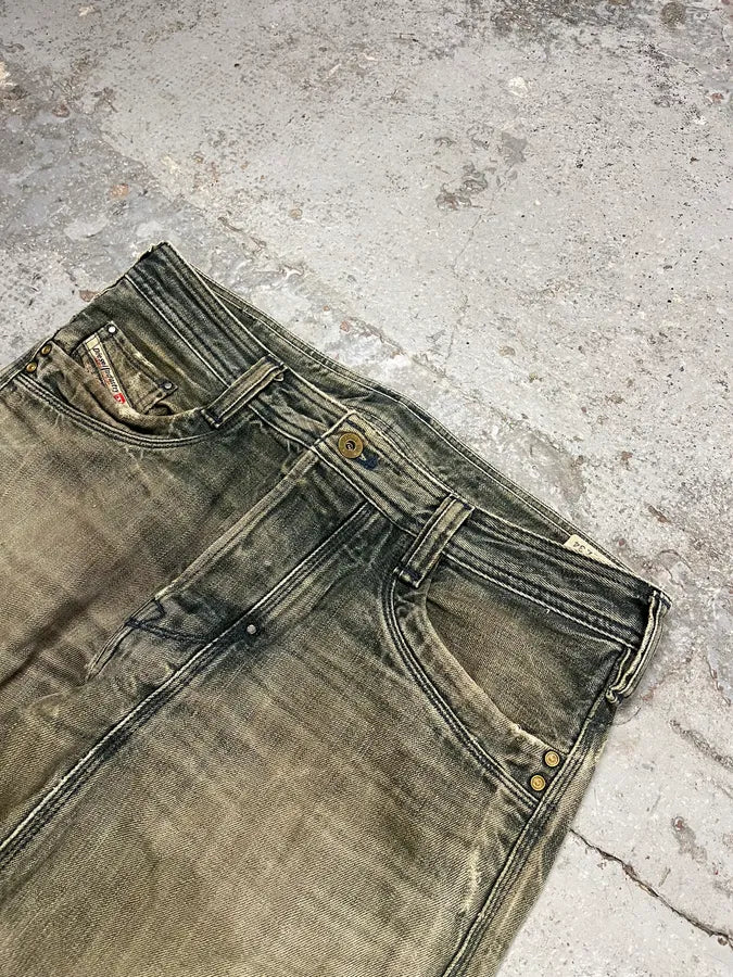 Diesel Blue Faded Rebel Denim Jeans SdZNxCE 5