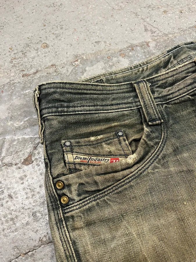 Diesel Blue Faded Rebel Denim Jeans SdZNxCE 7