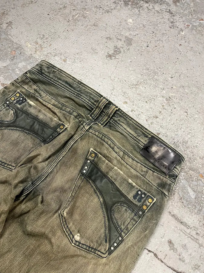 Diesel Blue Faded Rebel Denim Jeans SdZNxCE 9