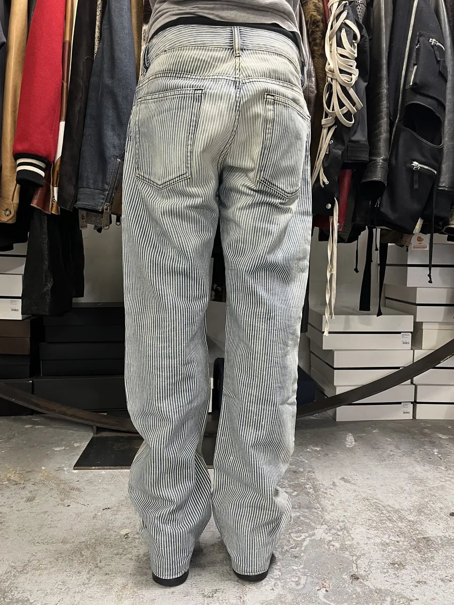 Diesel Blue Striped Marine Pants AcxbGQr 2