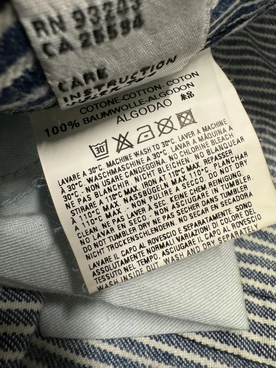 Diesel Blue Striped Marine Pants AcxbGQr 5