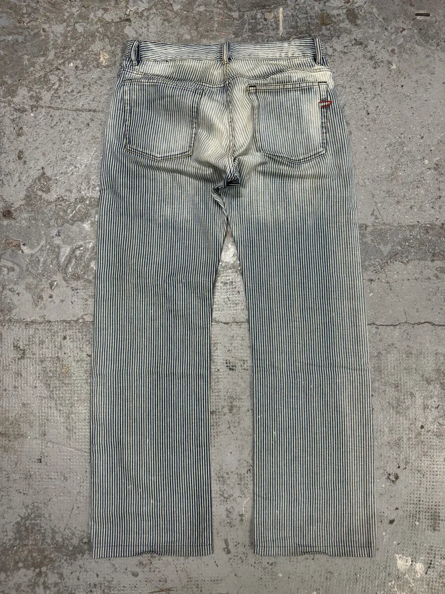 Diesel Blue Striped Marine Pants AcxbGQr 6
