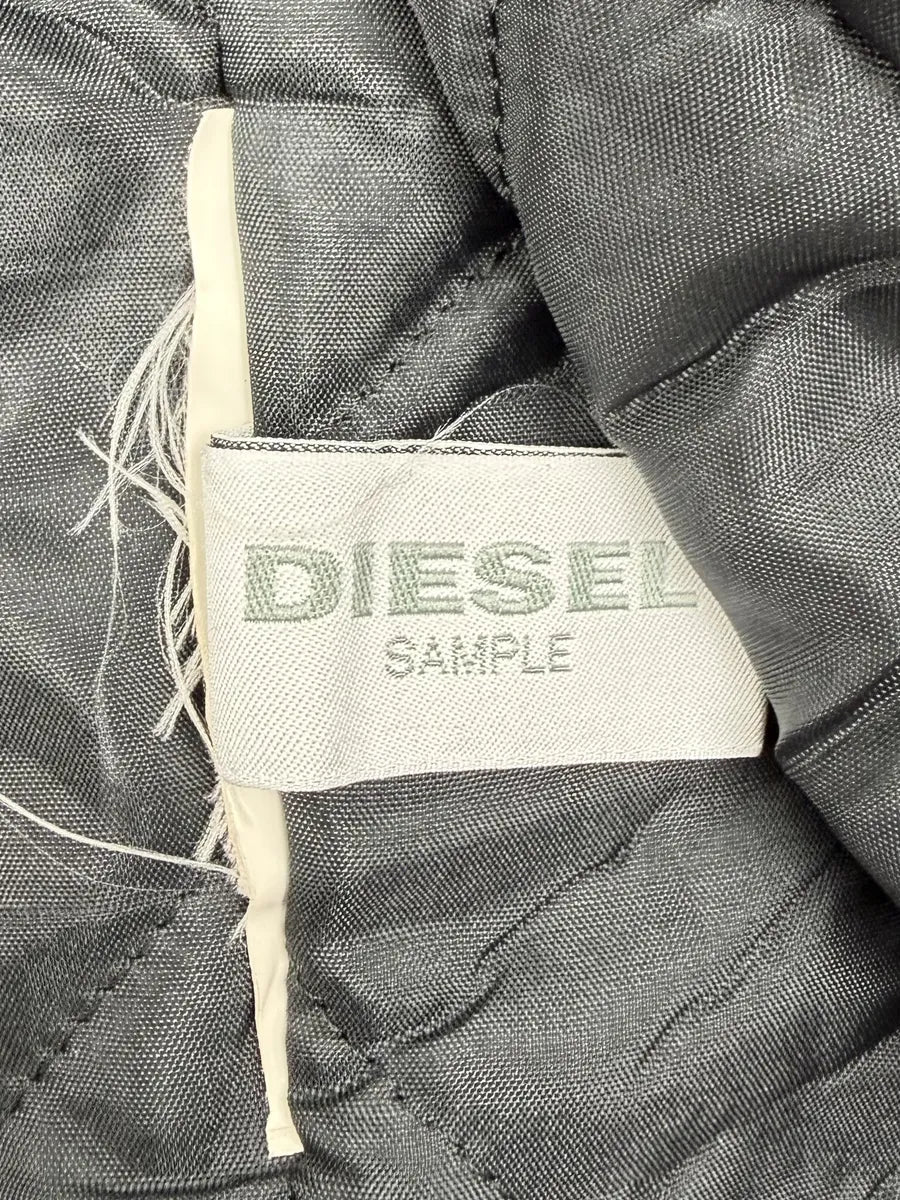 Diesel Brown Faded Double-Breasted Light Jacket OFkAqaI 10