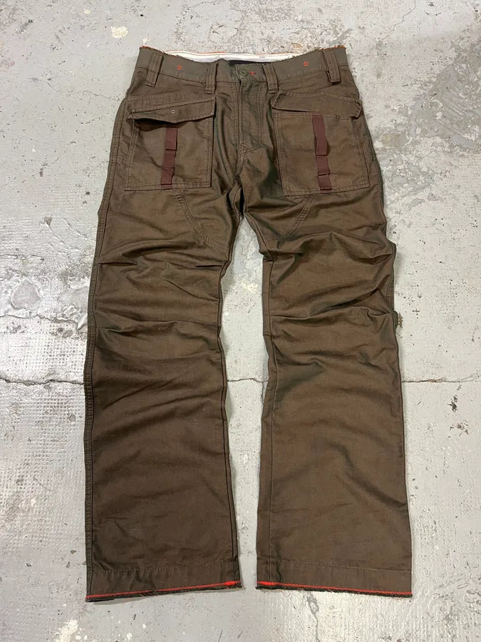 Diesel Cargo Faded Olive Orange Pants (M/L) PlEDIwy 0