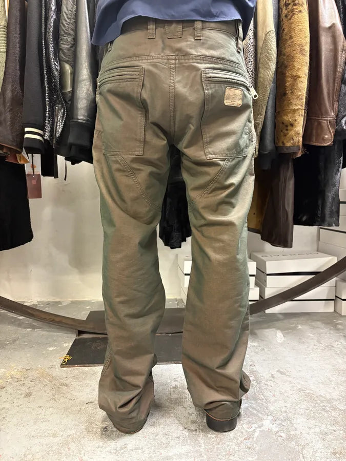 Diesel Cargo Faded Olive Orange Pants (M/L) PlEDIwy 3