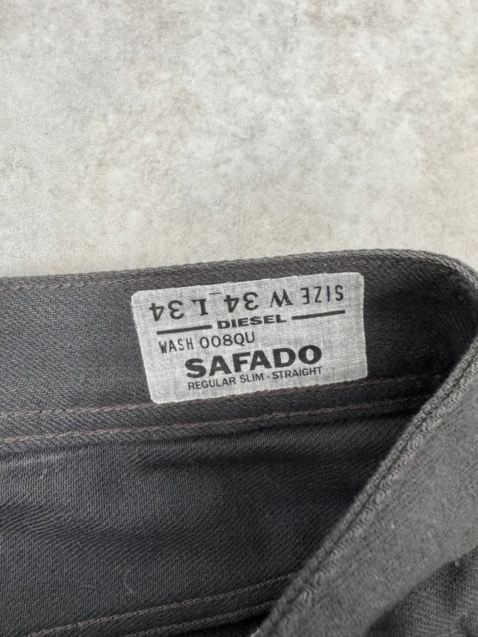 Diesel Dark Brown Denim Jeans hsyYhOS 10