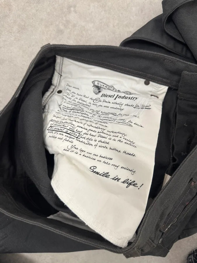 Diesel Dark Brown Denim Jeans hsyYhOS 11