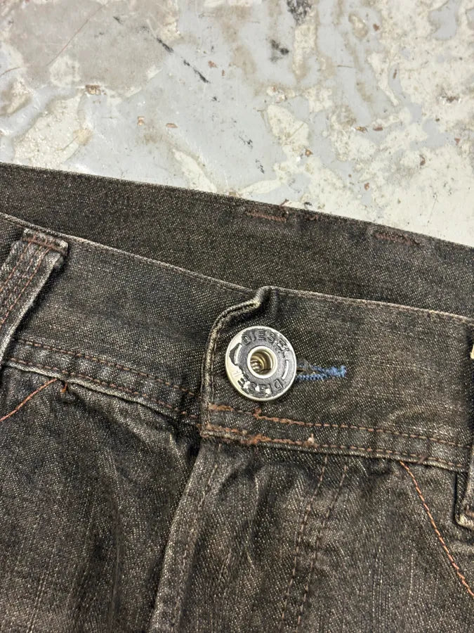 Diesel Grey Abstract Cozy Denim Jeans nTDMlQt 9
