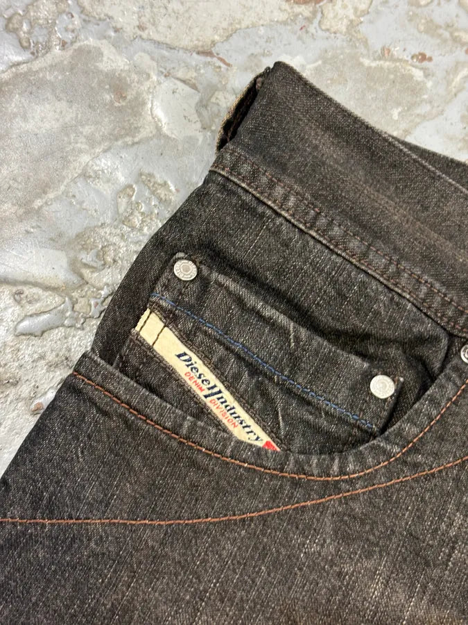 Diesel Grey Abstract Cozy Denim Jeans nTDMlQt 8