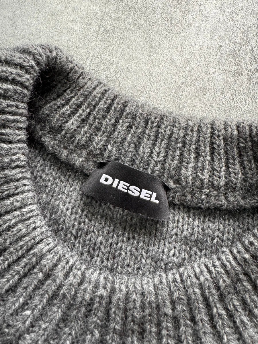 Diesel Destroyed Spiderweb Sweater knUgtBc 4
