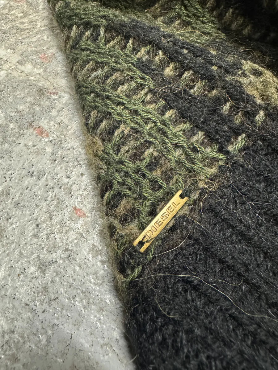 Diesel Distressed Camo Mutant Sweater eRJmBIB 6