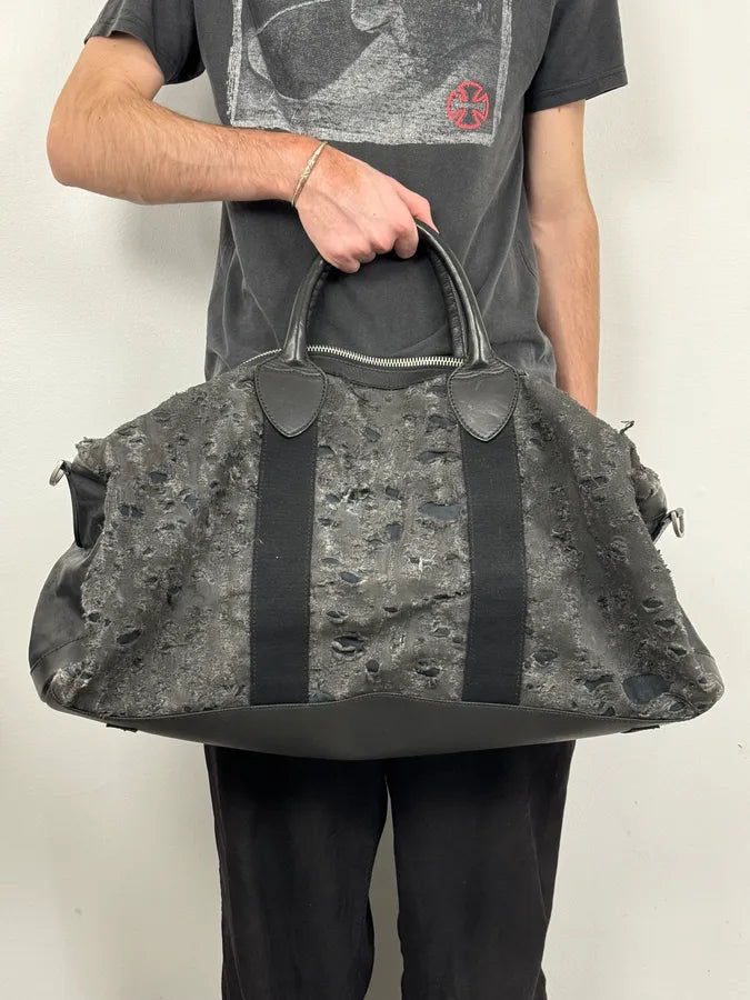 Diesel Distressed Grey Week-end Bag lzdPpwY 1