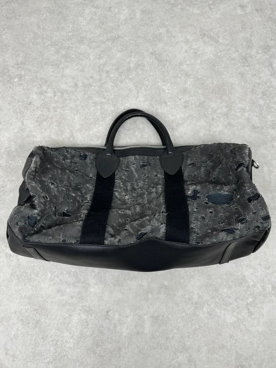 Diesel Distressed Grey Week-end Bag lzdPpwY 2