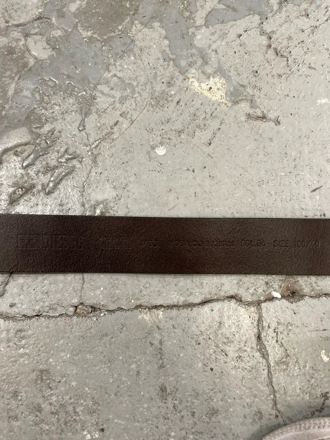 Diesel Evil Mosaic Buckle Black Leather Belt Wletlzq 6