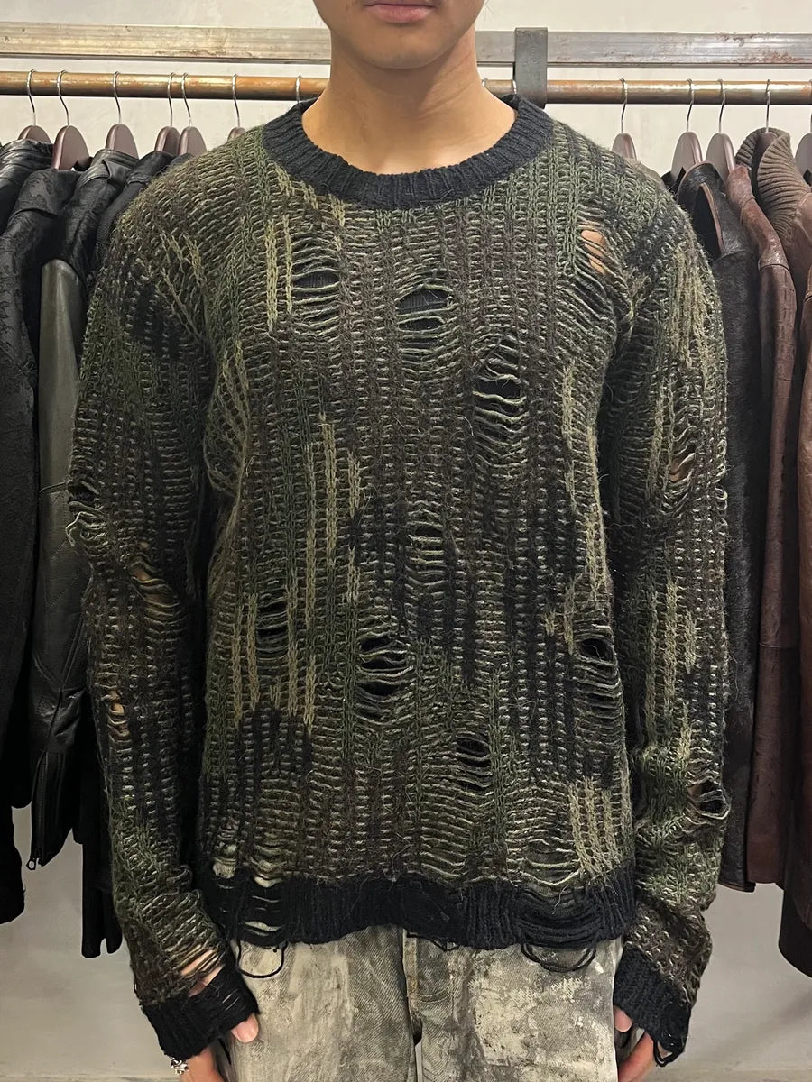 Diesel Experimental Destroyed Sweater (L) vkSqzuC 0
