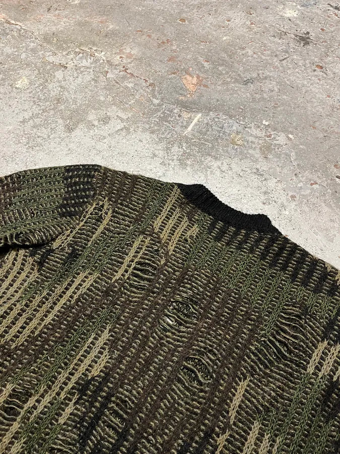 Diesel Experimental Destroyed Sweater (L) vkSqzuC 7