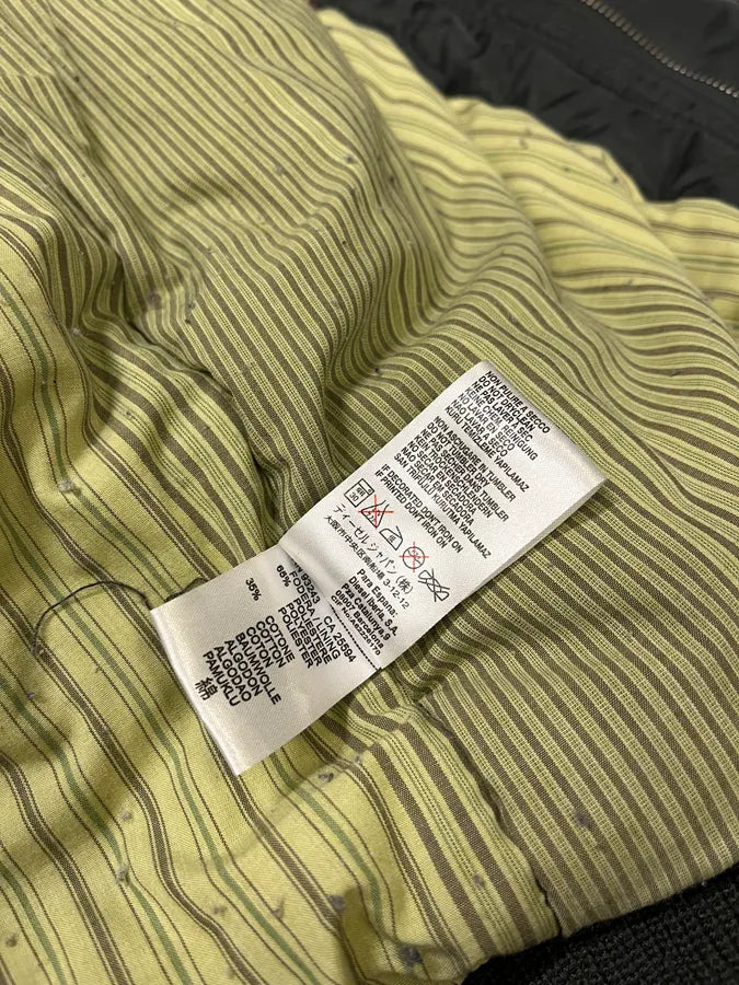 Diesel Faux Fur Zip Hooded Grey Bomber Jacket (M) BoIrDHx 12