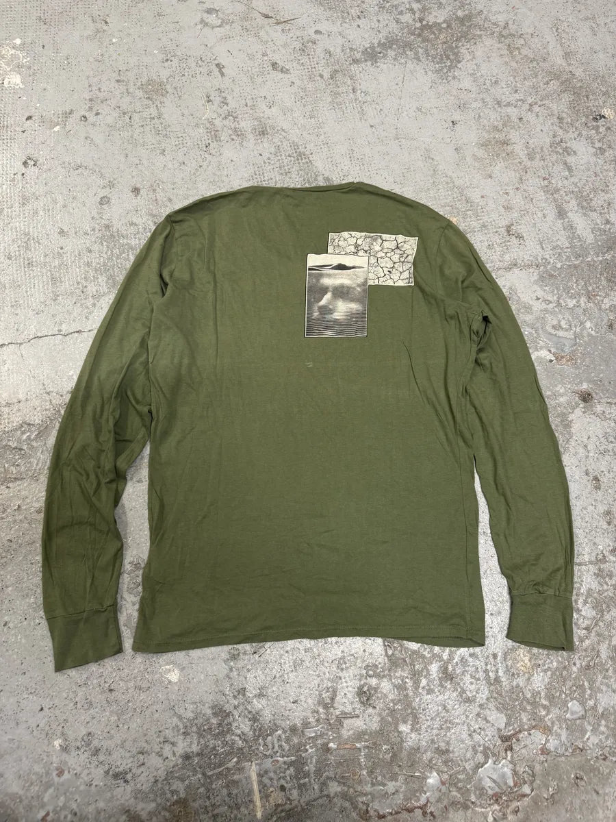 Diesel Green No Face Graphic Longsleeves HTBjGov 1
