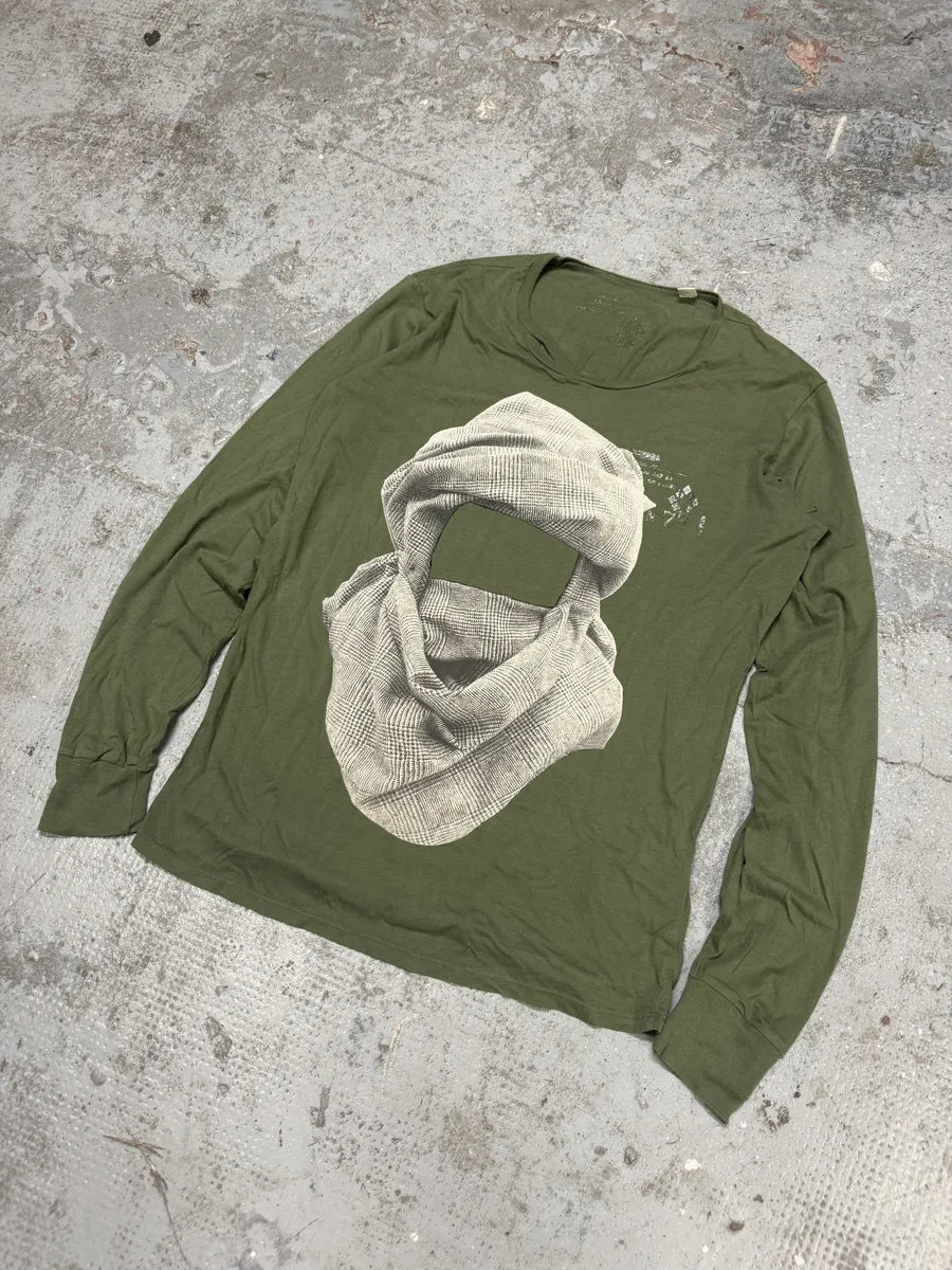 Diesel Green No Face Graphic Longsleeves HTBjGov 2