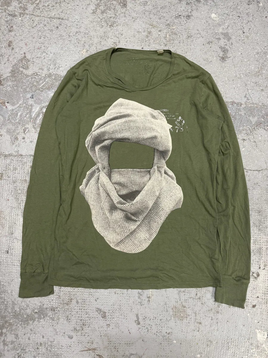 Diesel Green No Face Graphic Longsleeves HTBjGov 4