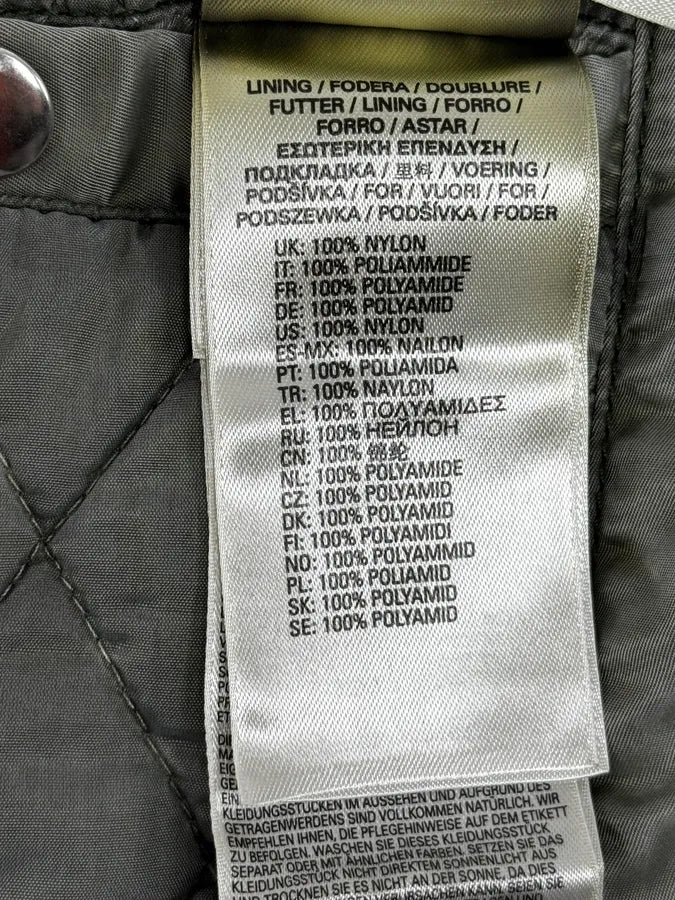 Diesel Grey Aero Cozy Hooded Bomber Jacket WSqxTSi 12